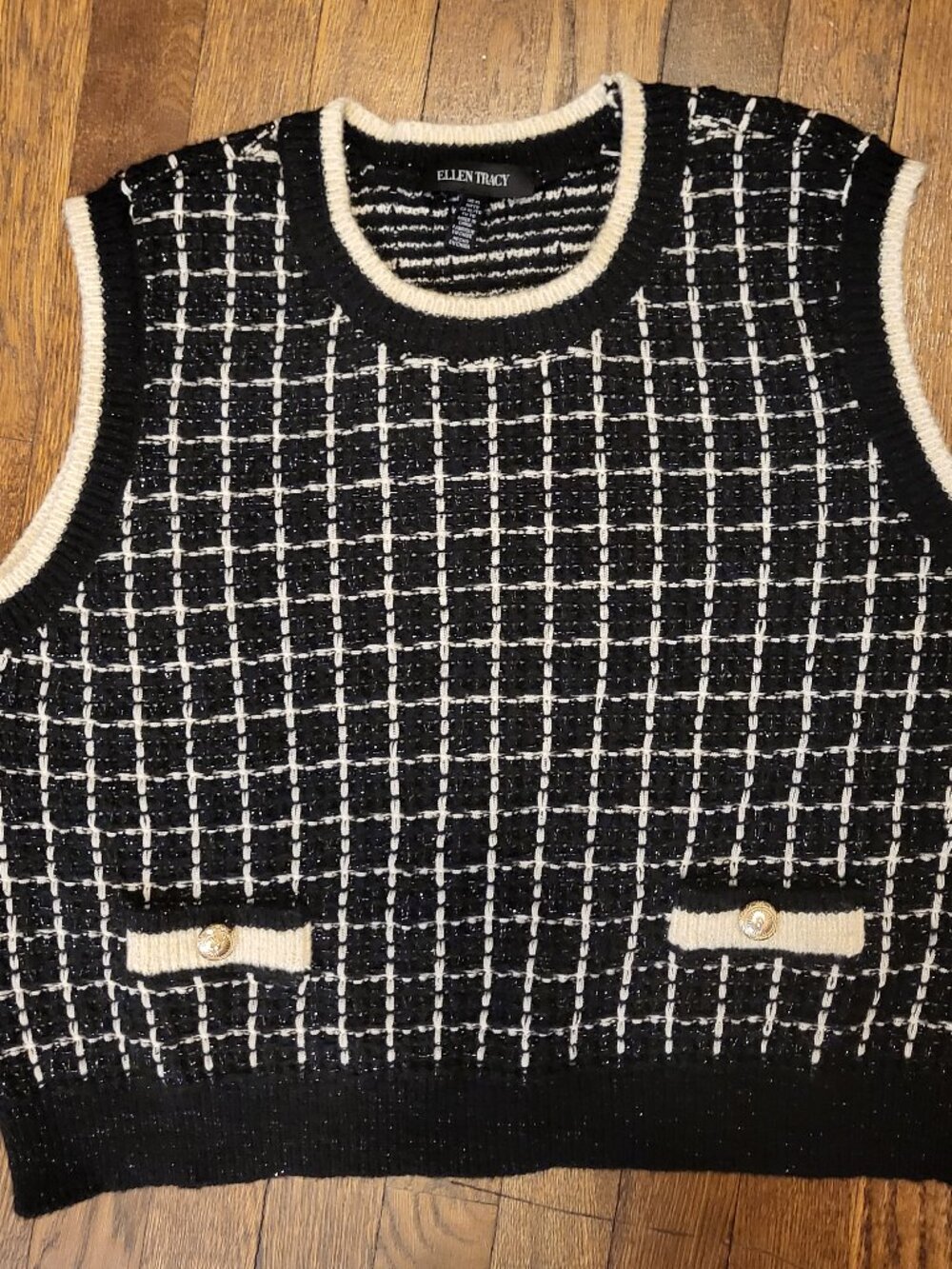 Knit vest